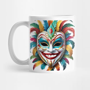 Happy Looking Festival Mask Mug